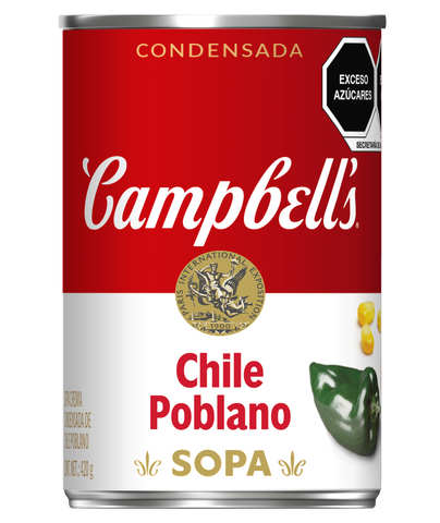 Crema de Chile Poblano 420g